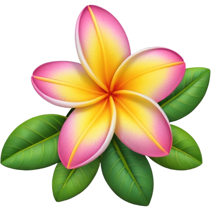 Plumeria  emoji