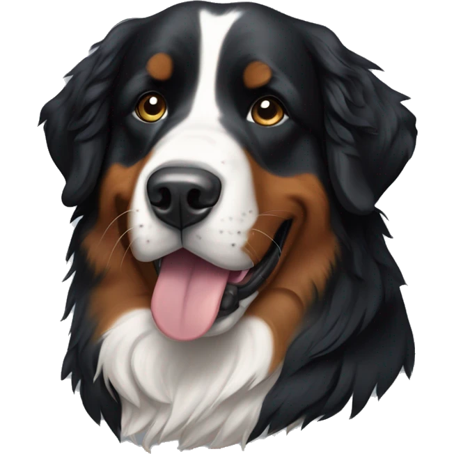 Bernese mountain dog  emoji