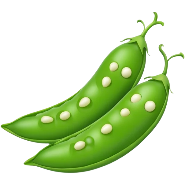 Two peas in a pea pod emoji