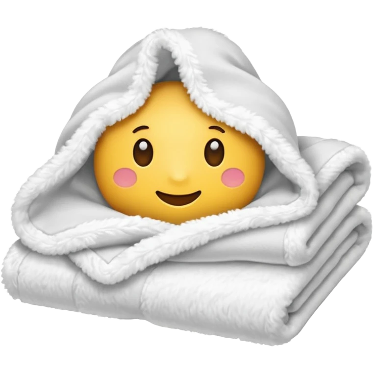 blanket with no face on it emoji