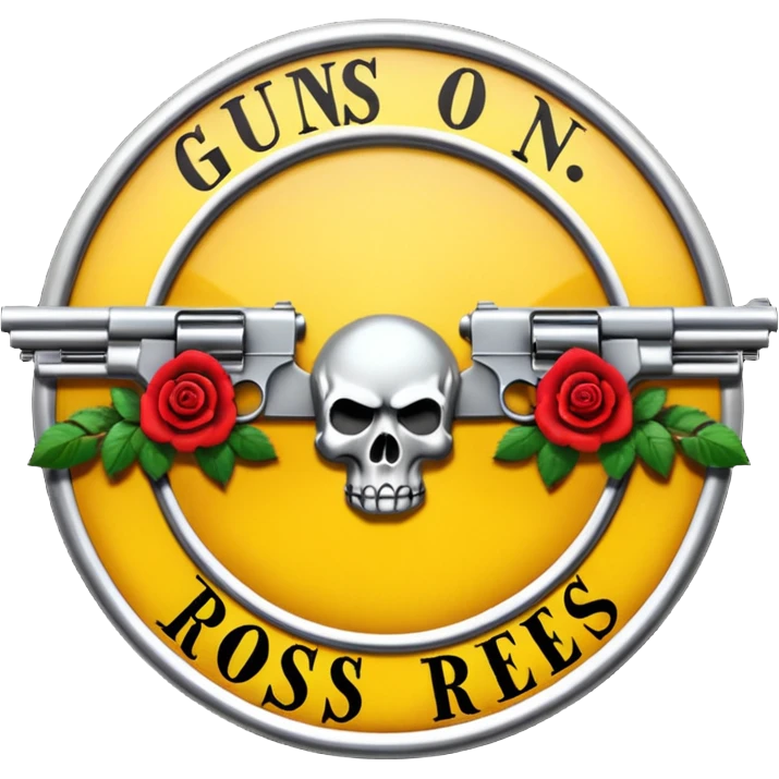 Logo de Guns N Roses emoji