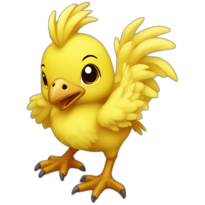 Baby chocobo emoji