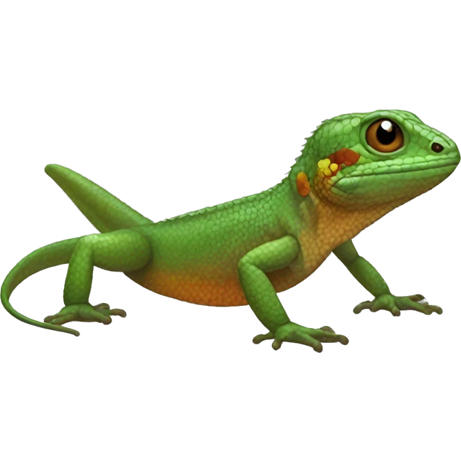 Puerto Rican Ground Lizard emoji