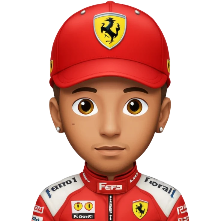 Lewis hamilton ferrari emoji