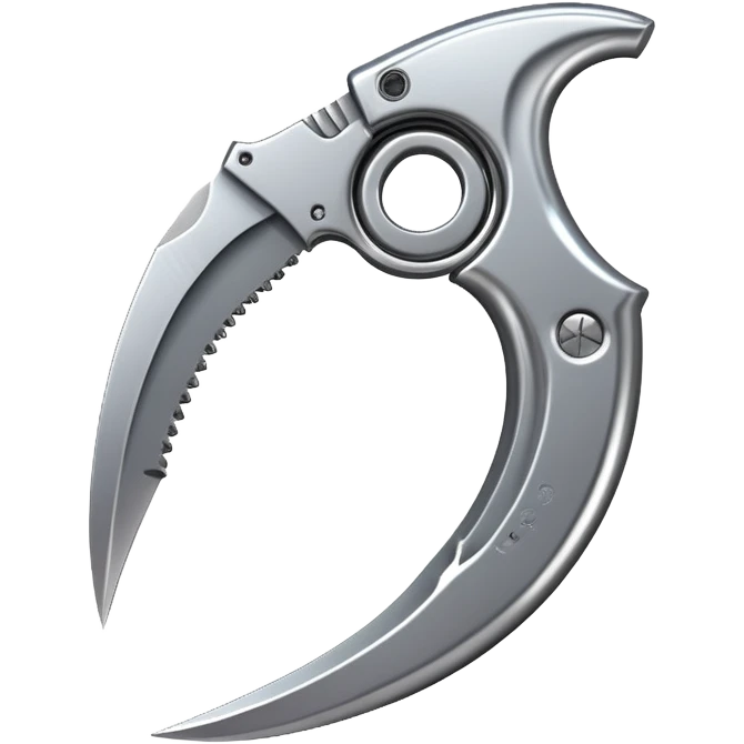 sorayama karambit knife emoji