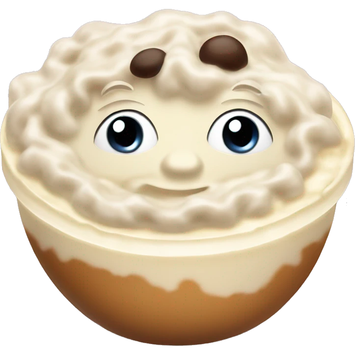 rice pudding emoji