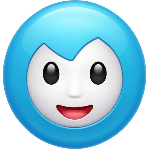 Crea un emoji de la verificación de tik tok casi parecido emoji