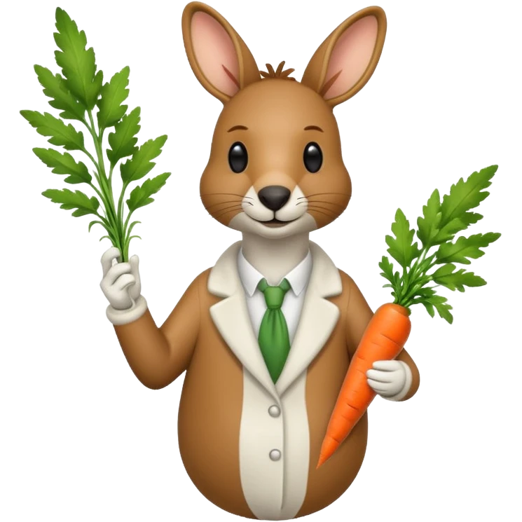 Ranch dressing kangaroo emoji