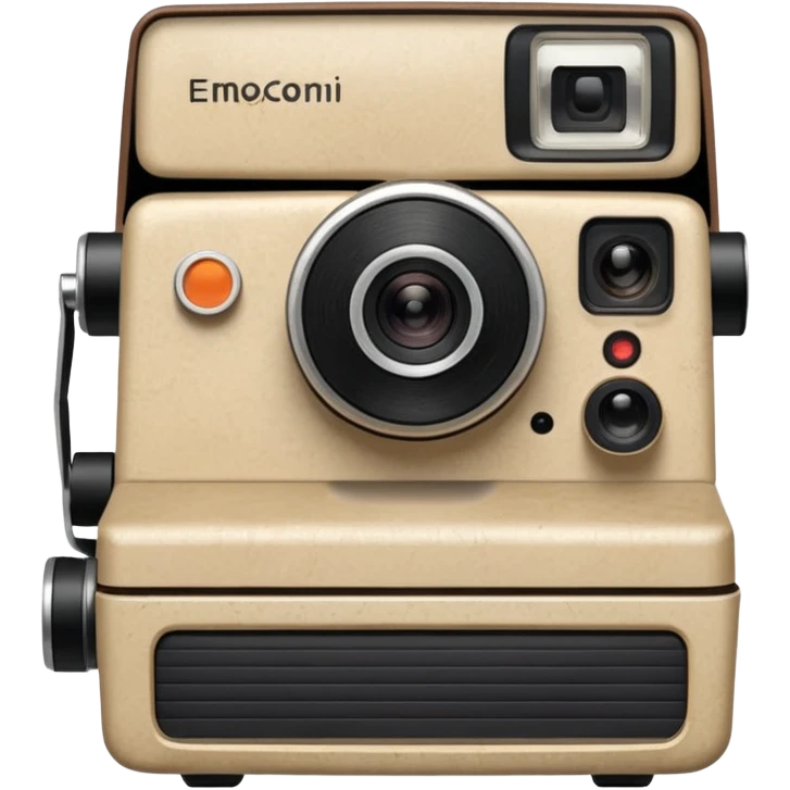 camera vintage instantanea emoji
