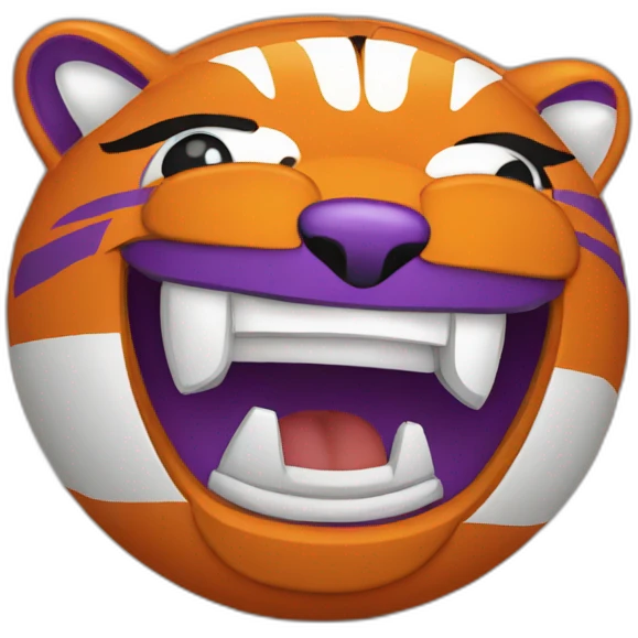 clemson tigers win! emoji