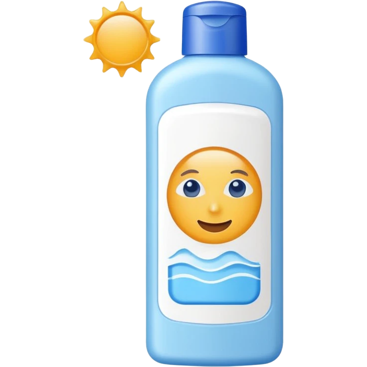 Sunscreen emoji