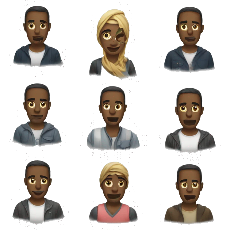 قلب ازرق  emoji