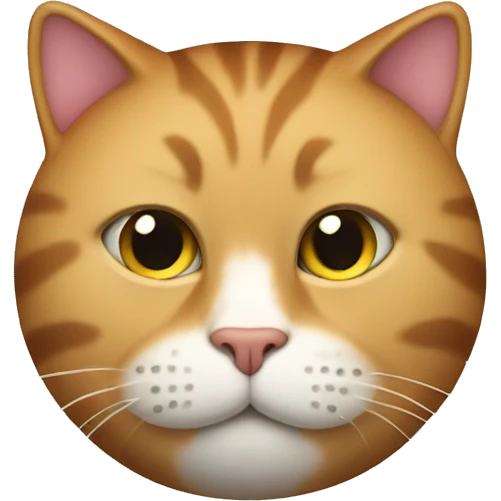 Fat cat emoji