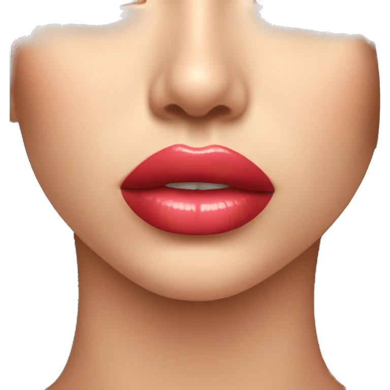 Lip gloss emoji