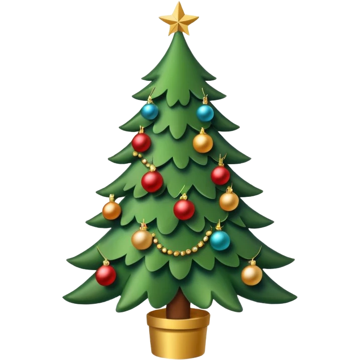Weihnachtsbaum emoji