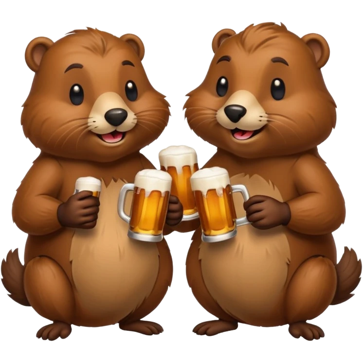 Beavers Drink Beer
 emoji
