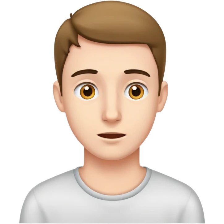 young man hearing impairment emoji