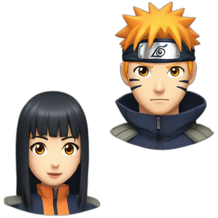 Naruto et hinata emoji