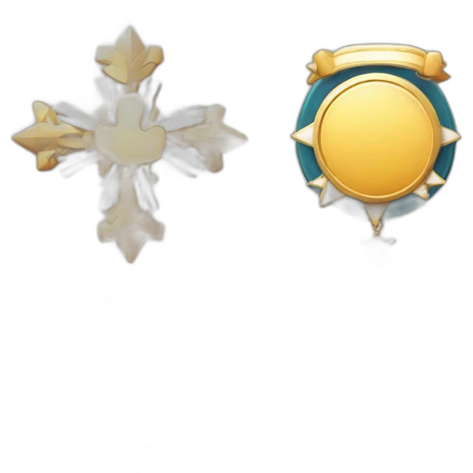 badge, medal, book, paper, scroll, new year, snowflake, pokemon, picture emoji
