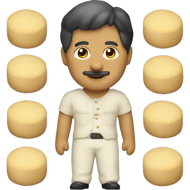 Pao de queijo emoji