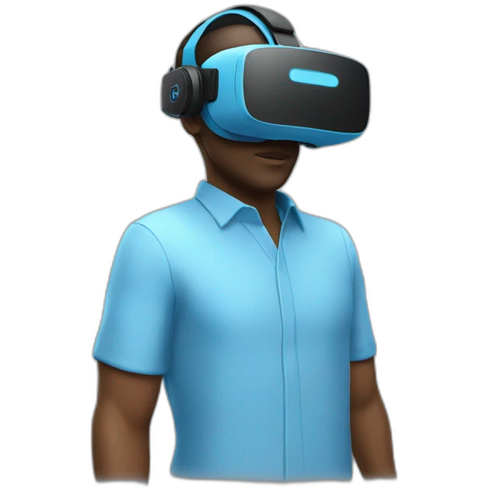 VR-blue emoji