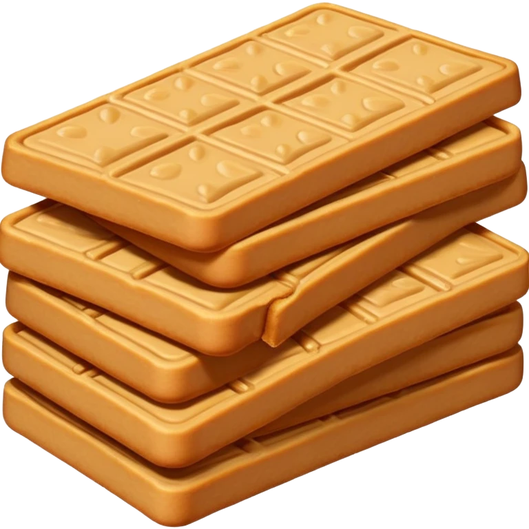 Peanut butter crackers emoji