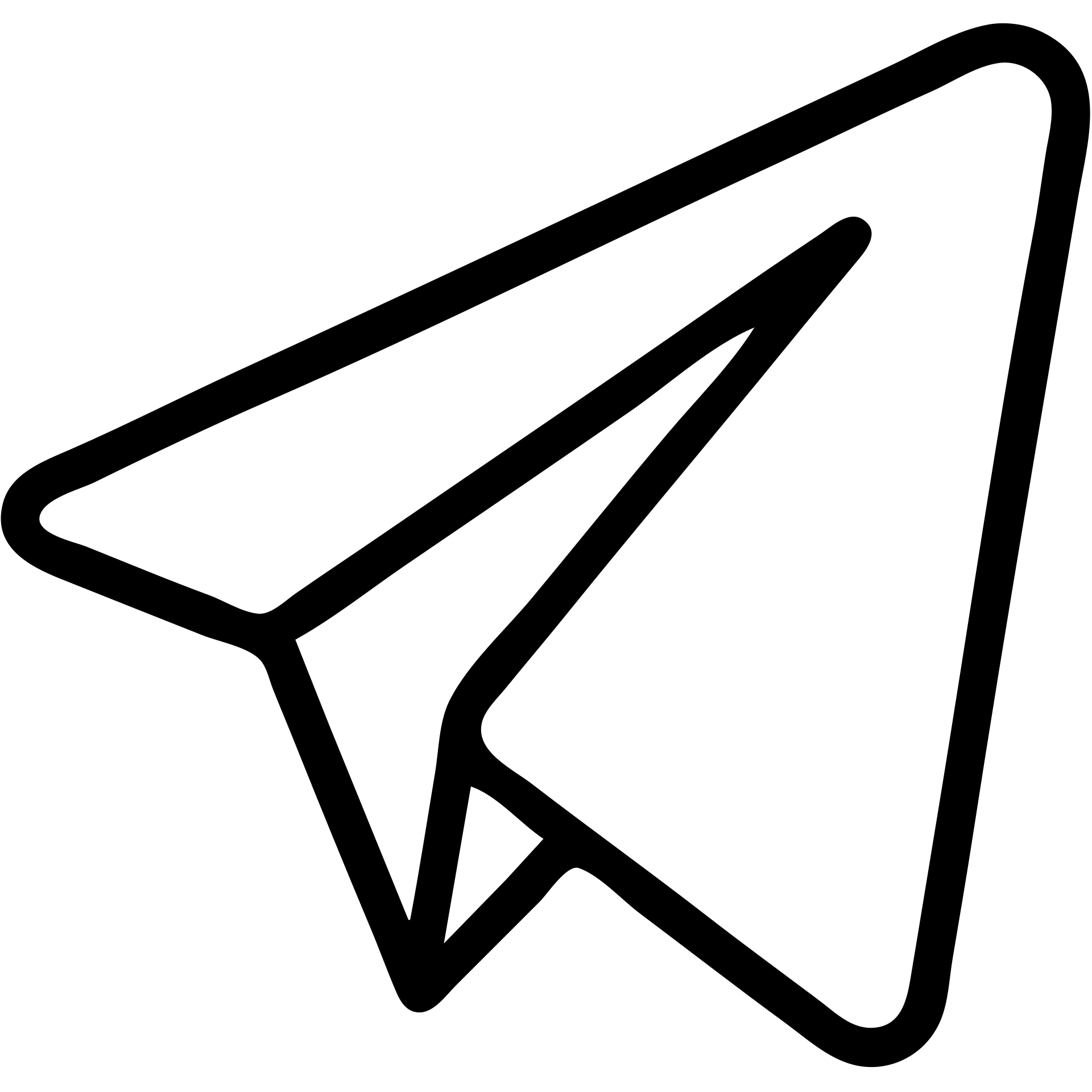 telegram logo simple black outline icon emoji
