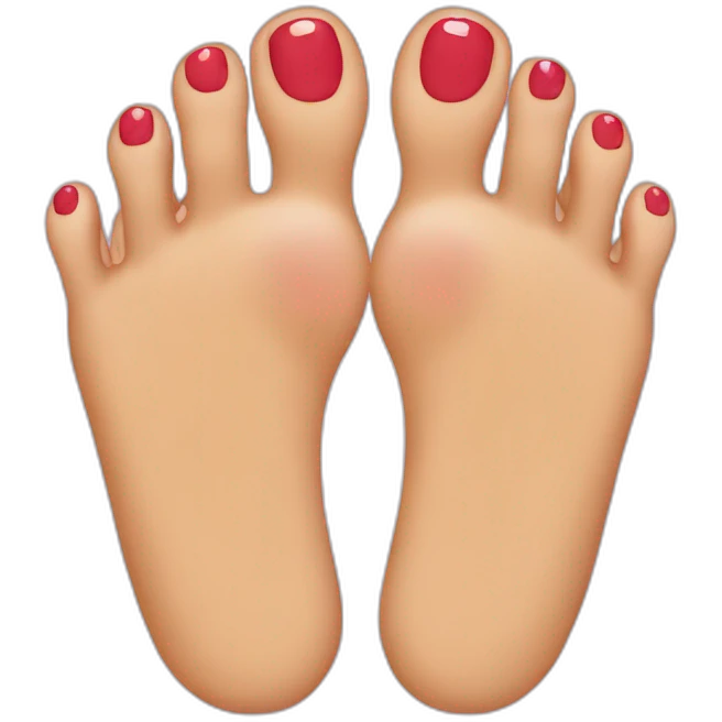 Toes emoji