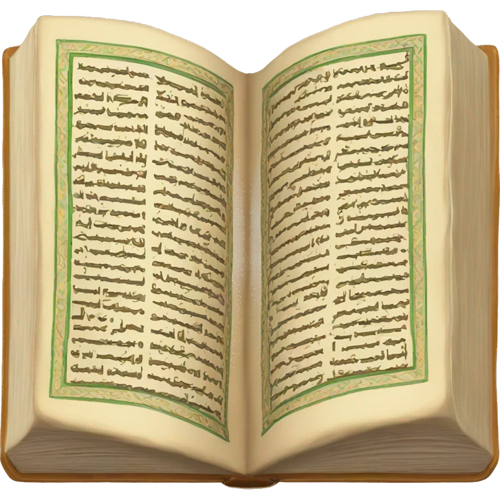 an open Quran book emoji