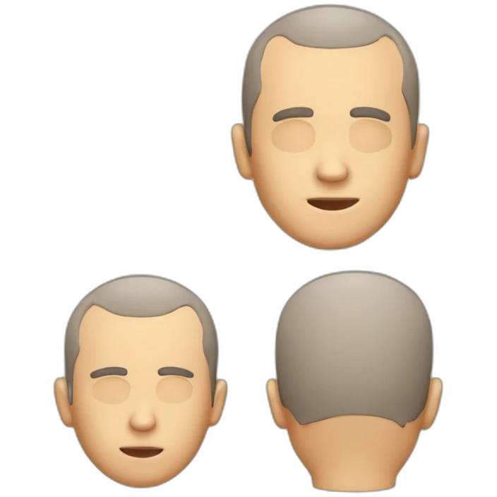 Hair loss emoji