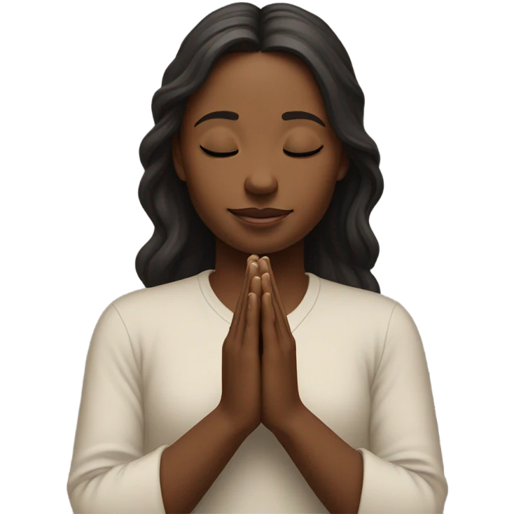 Praying hands  emoji