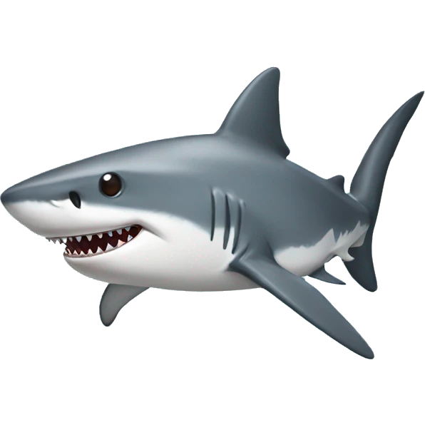 Shark
 emoji