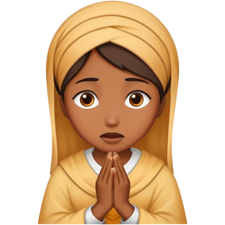 woman begging for forgivness emoji
