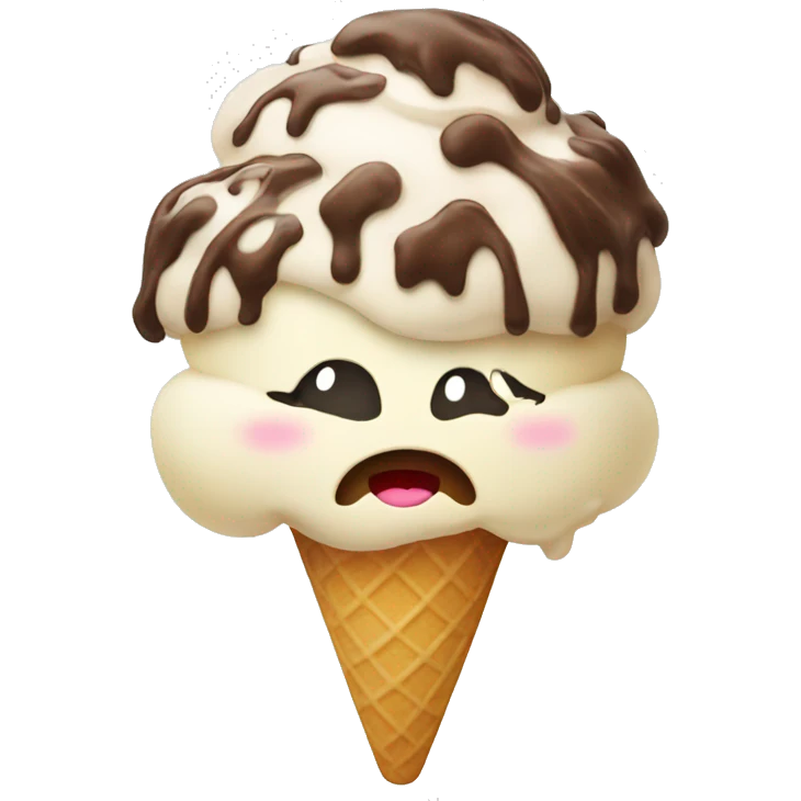 Ice cream emoji