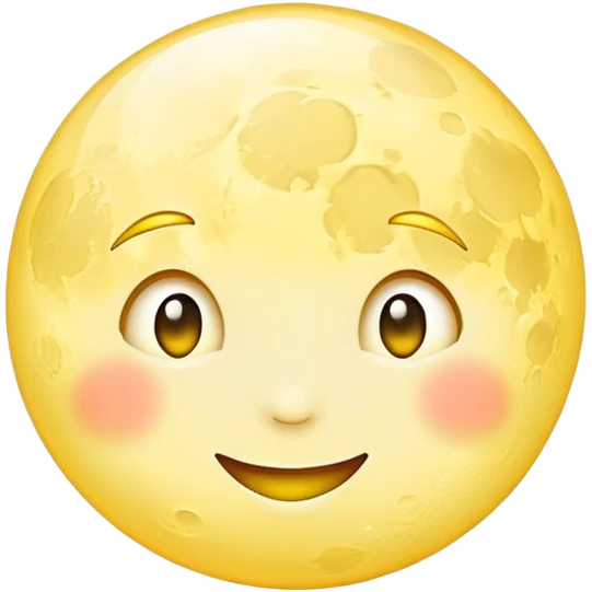 whimsical moon  emoji