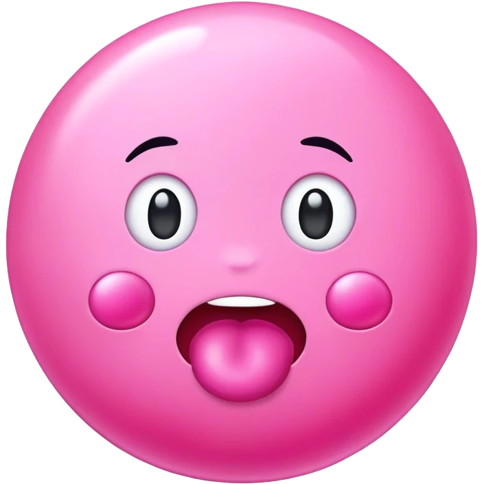 Pink emoji
