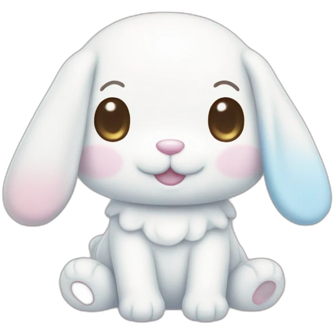 cinnamoroll, sanrio, bunny emoji