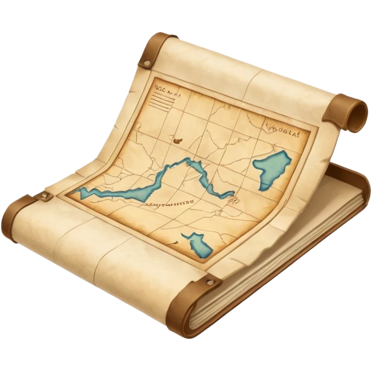 map foldable emoji