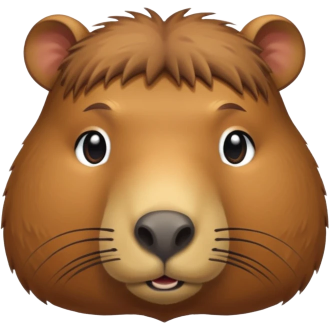 Capybara emoji