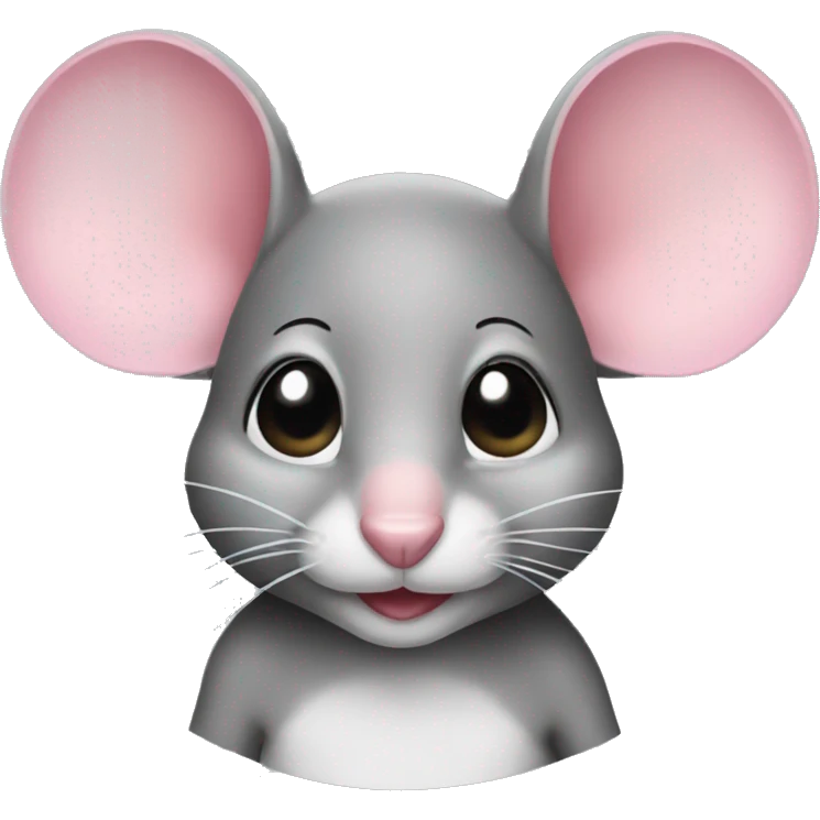 Coquette mouse emoji