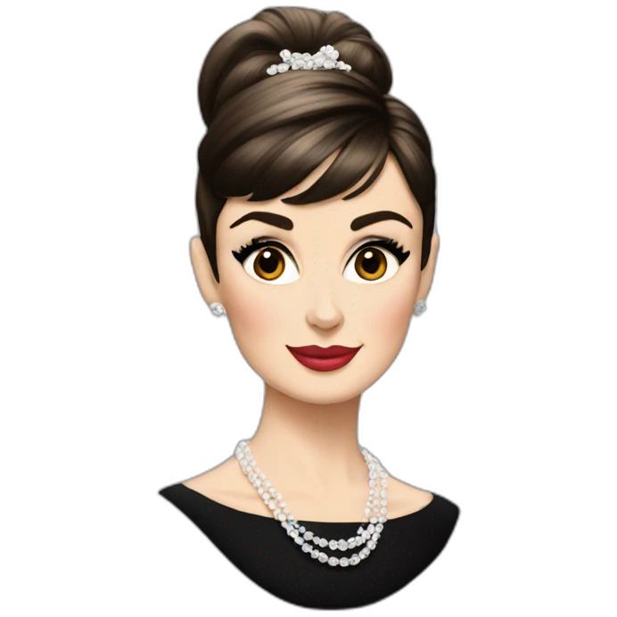 Audrey hepburn emoji