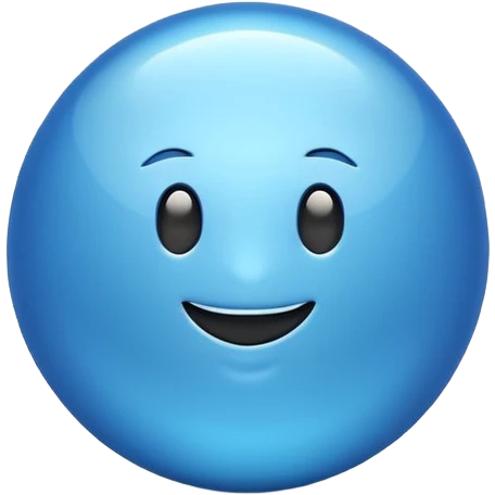 Checkmark blue emoji