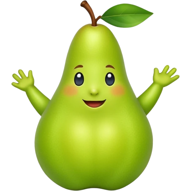 Tanzende Birne  emoji