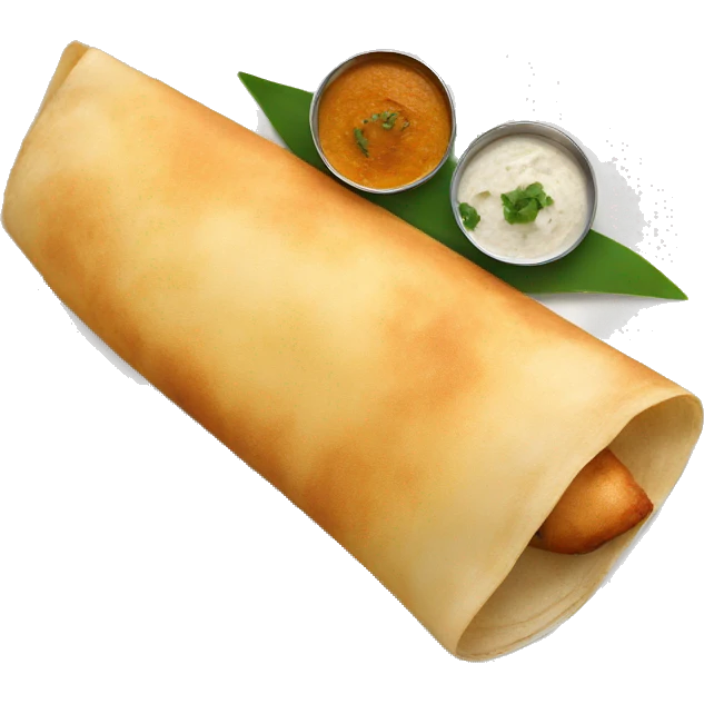 South indian dosa emoji