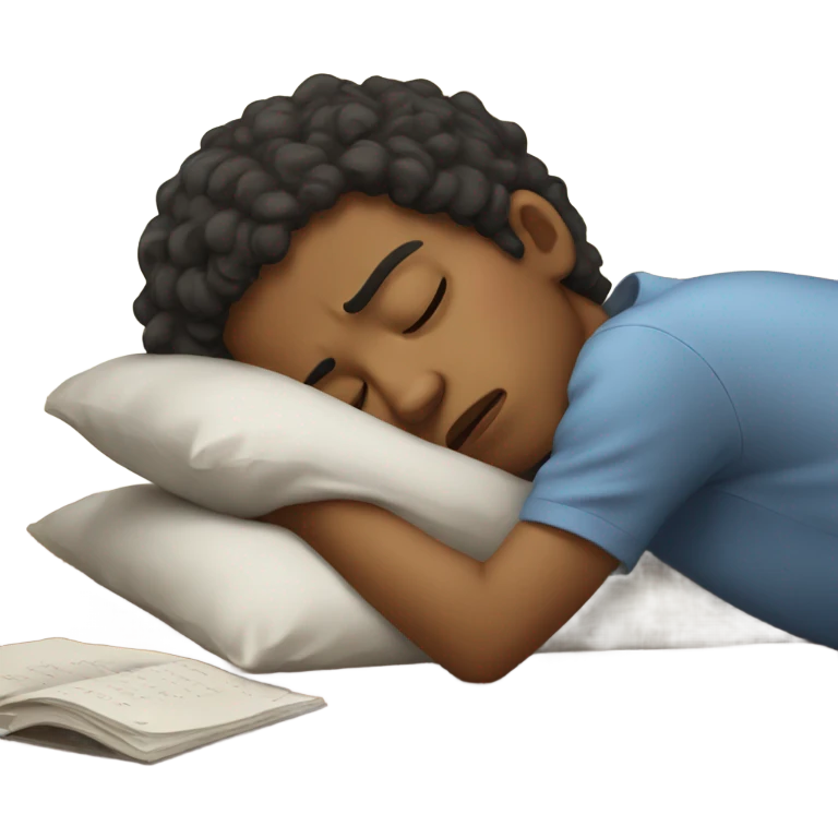 Sad Sleeping Boy  emoji