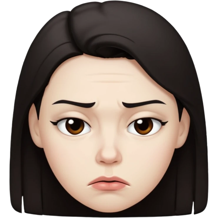 Personne qui boude  emoji