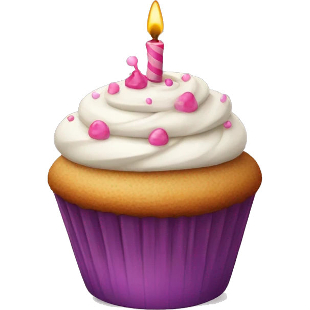 birthday cupcake emoji