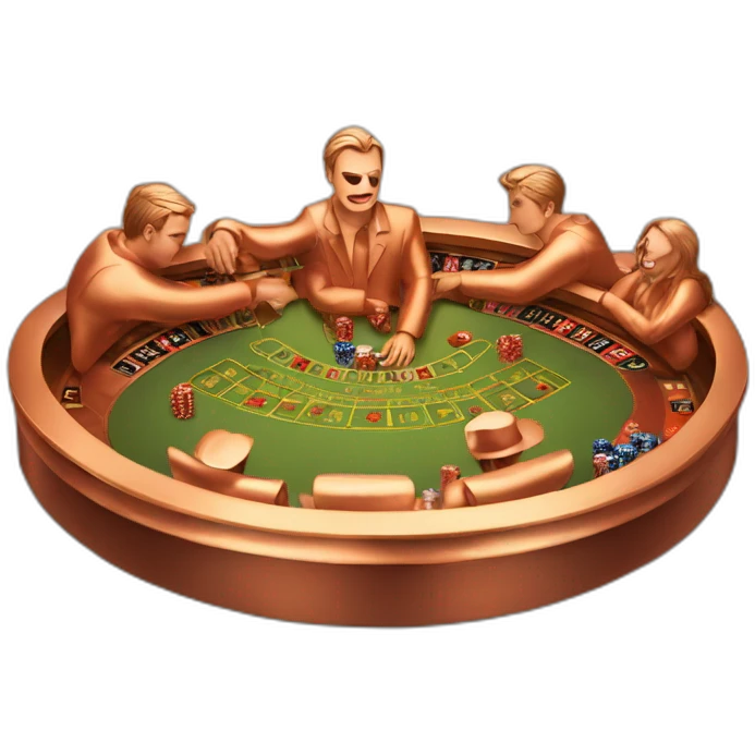 casino-die-in-copper emoji