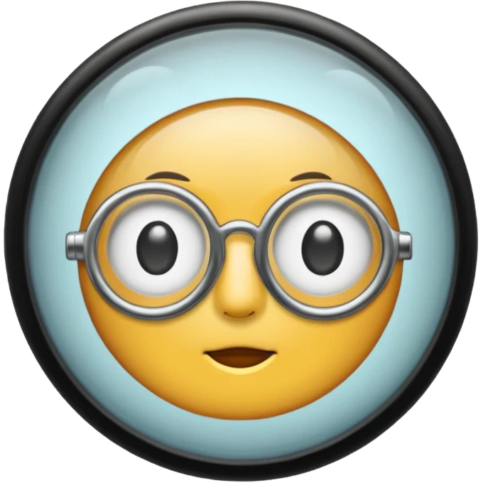 monocle empty emoji
