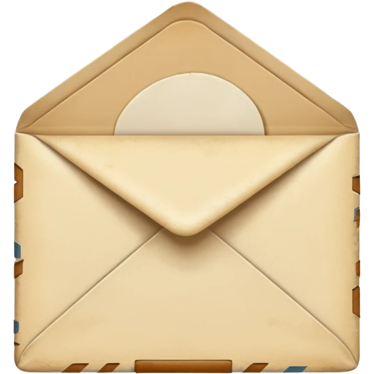 Vintage envelope  emoji